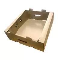 Лоток продуктовый с ручками 390*385*133 мм